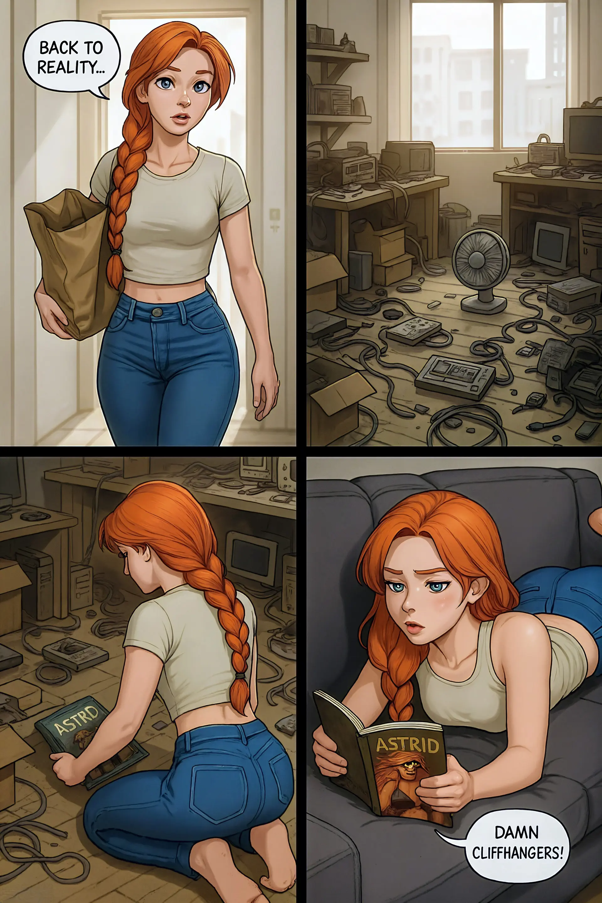 Rowan's comic cliffhanger (Page 3)