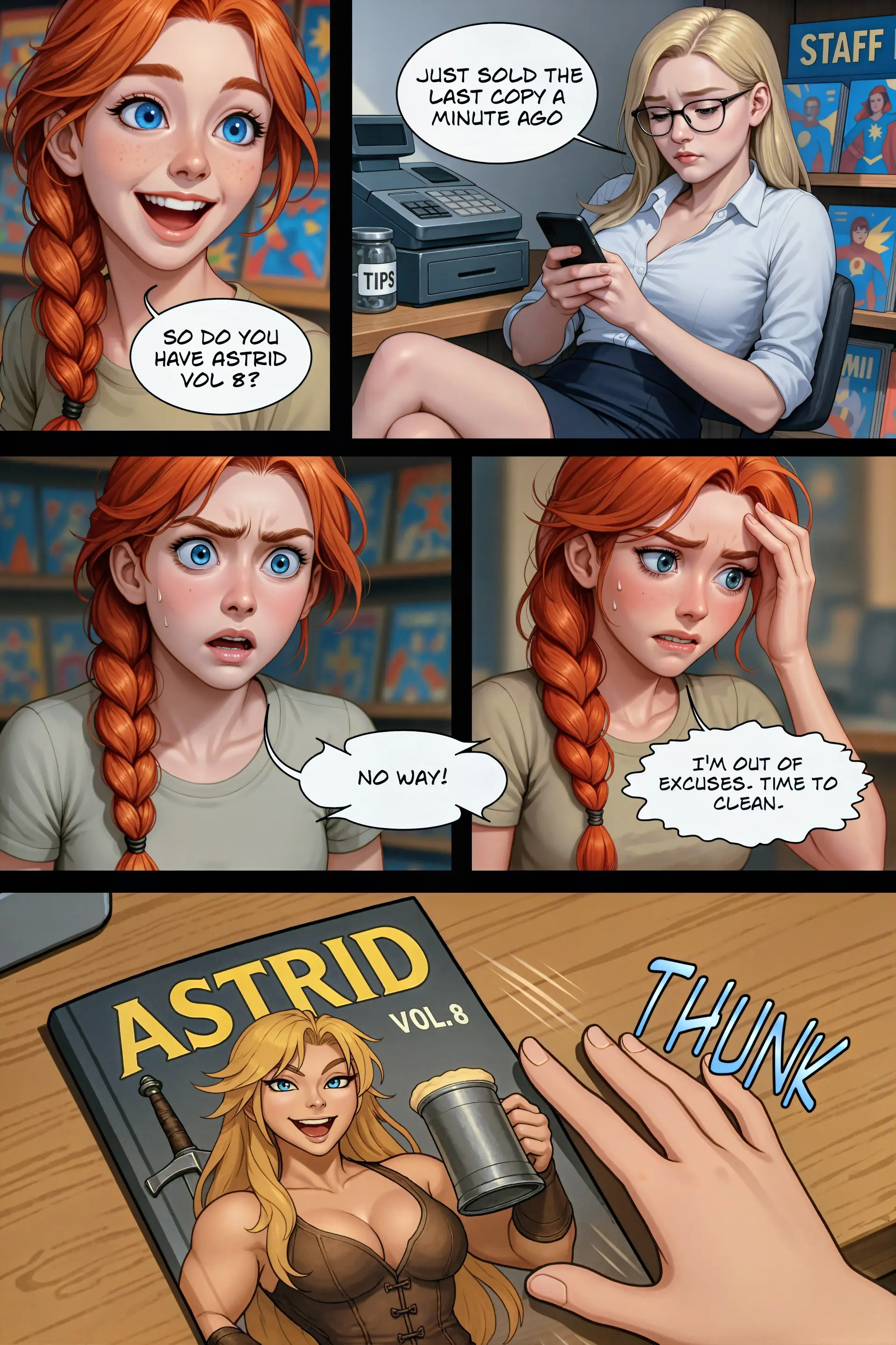 Rowan misses Astrid Vol 8 (Page 5)