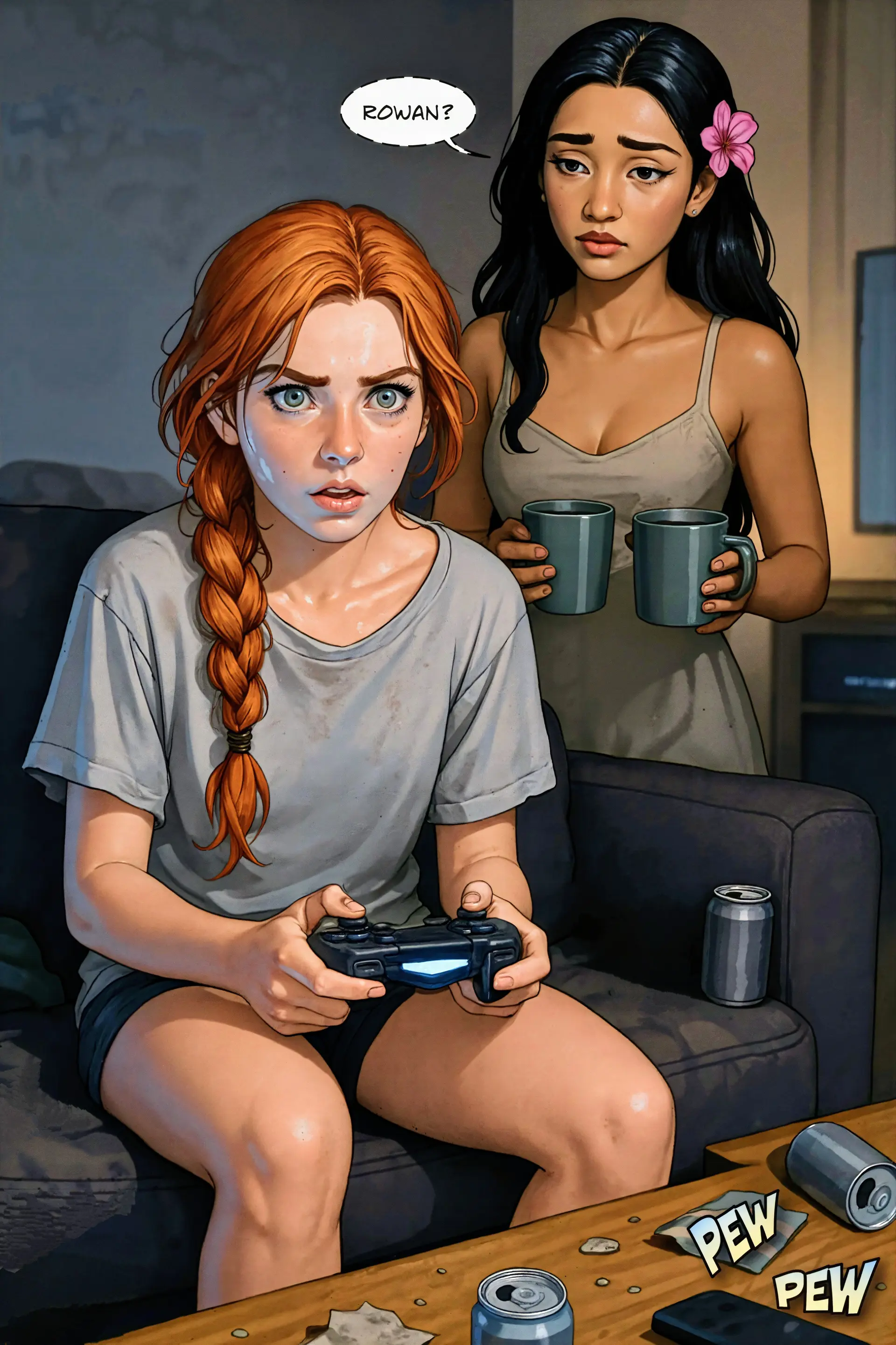 Rowan ignores Shanti (Page 2)