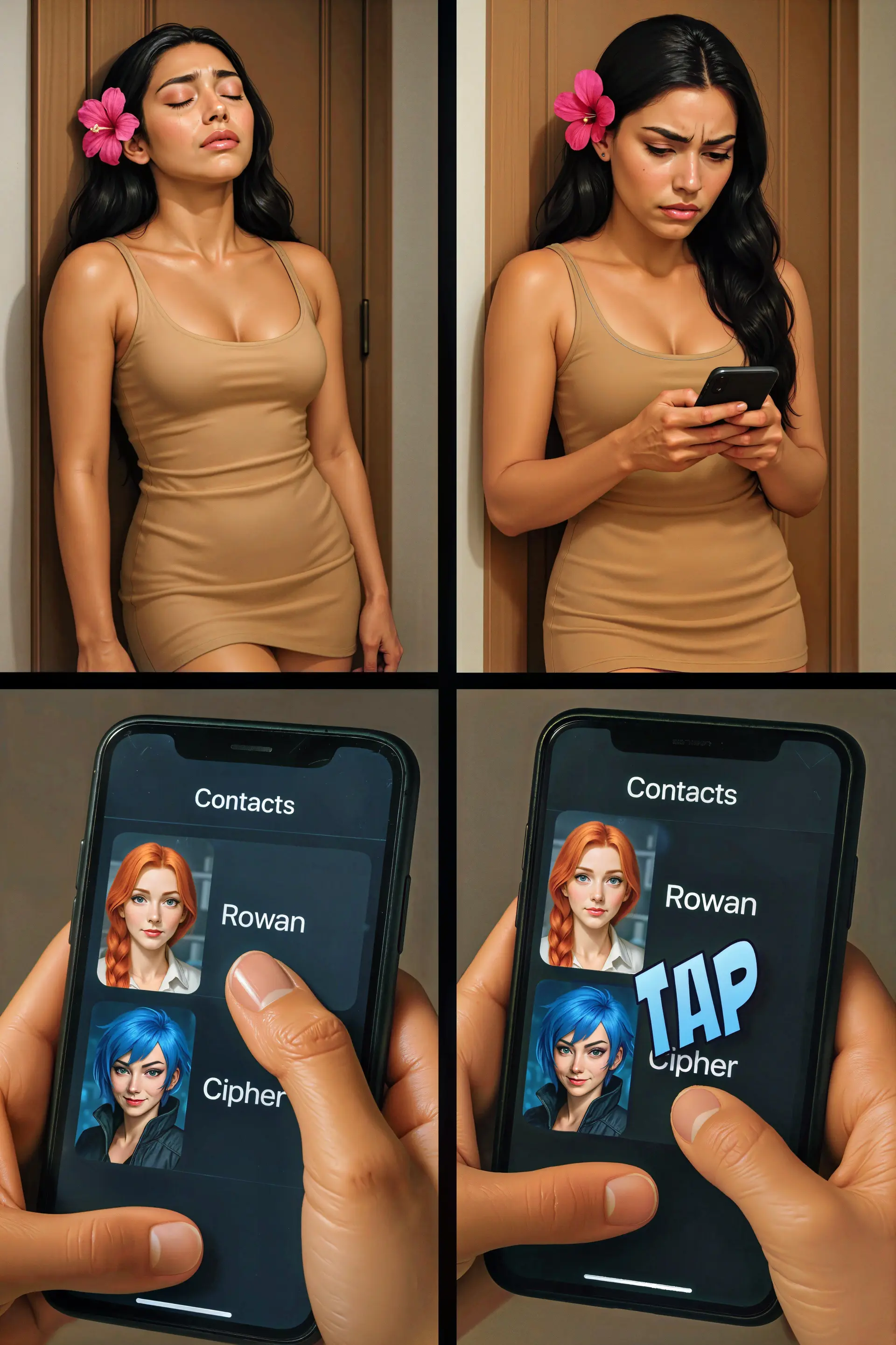 Shanti chooses Cipher (Page 8)