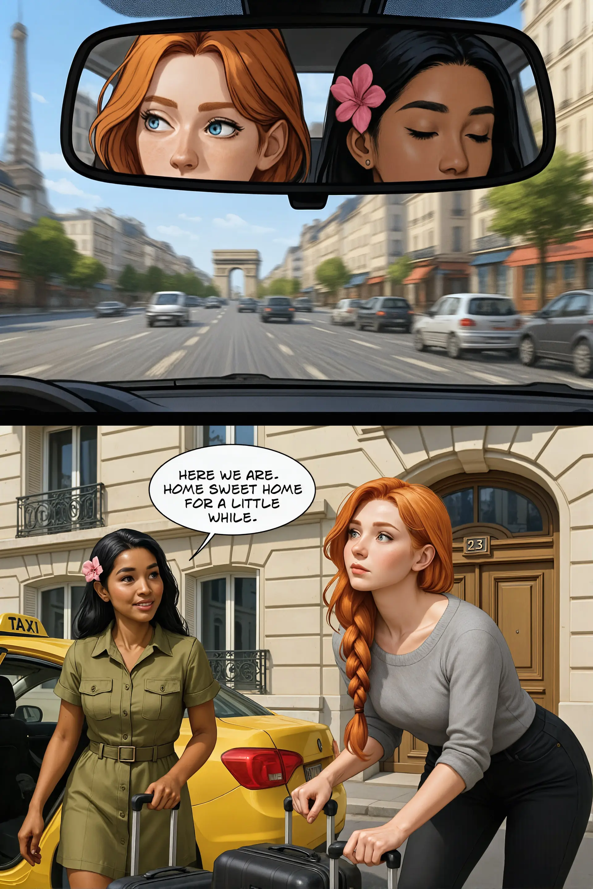 Taxi to Shanti's Paris flat (Page 4)