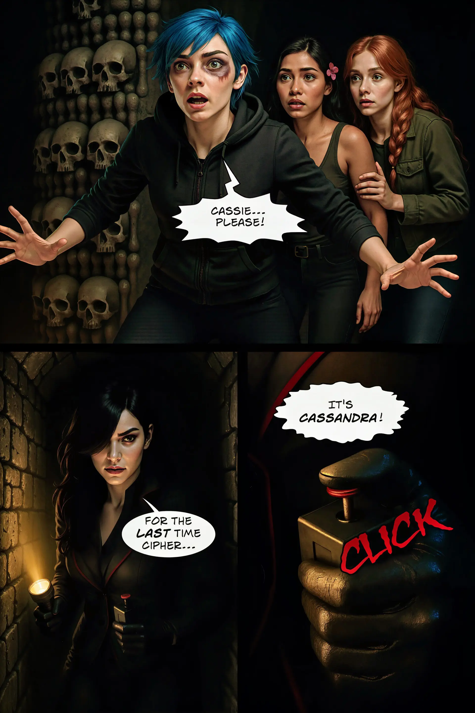 Cassandra triggers bomb (Page 13)