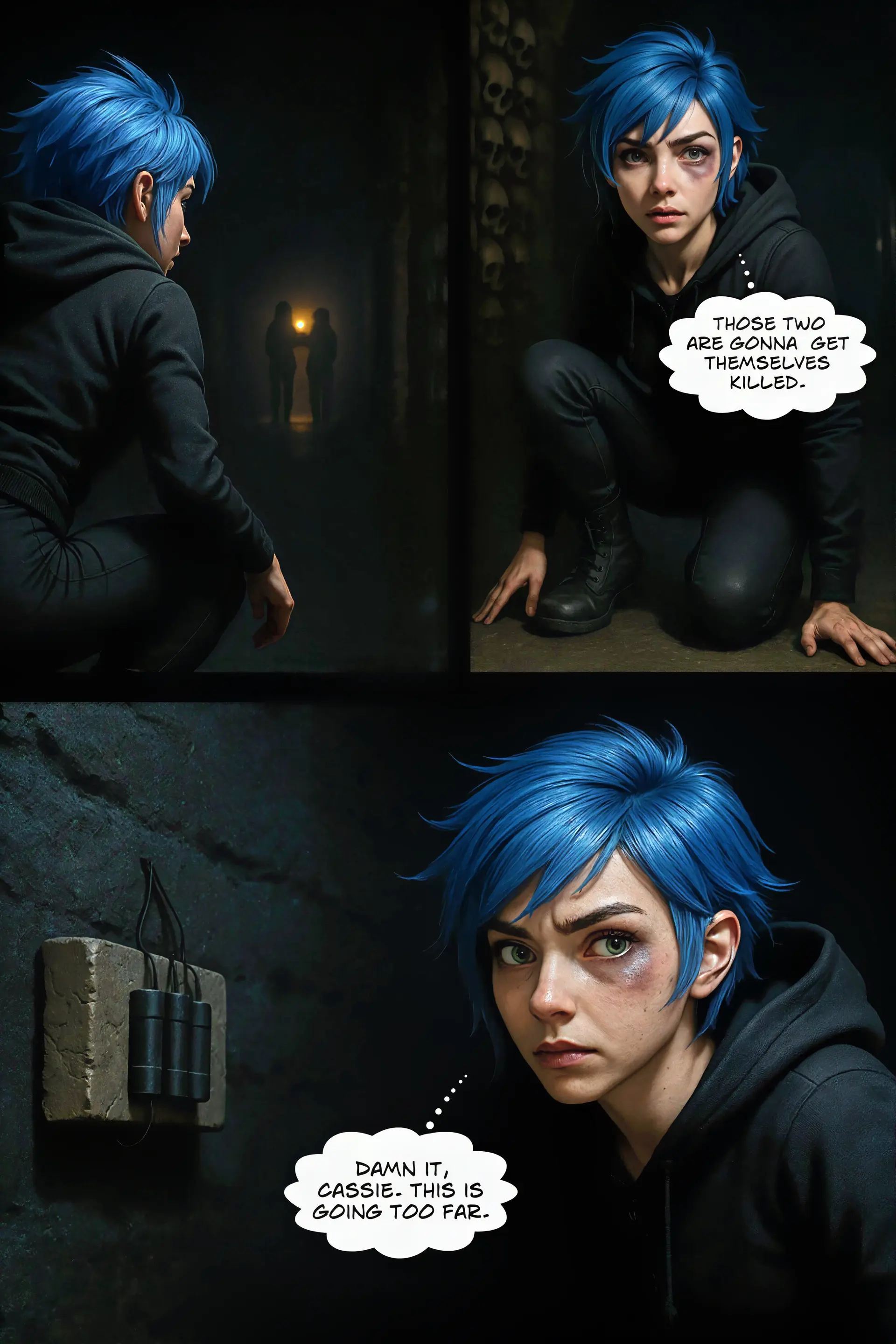 Cipher finds Cassandra's bomb (Page 7)