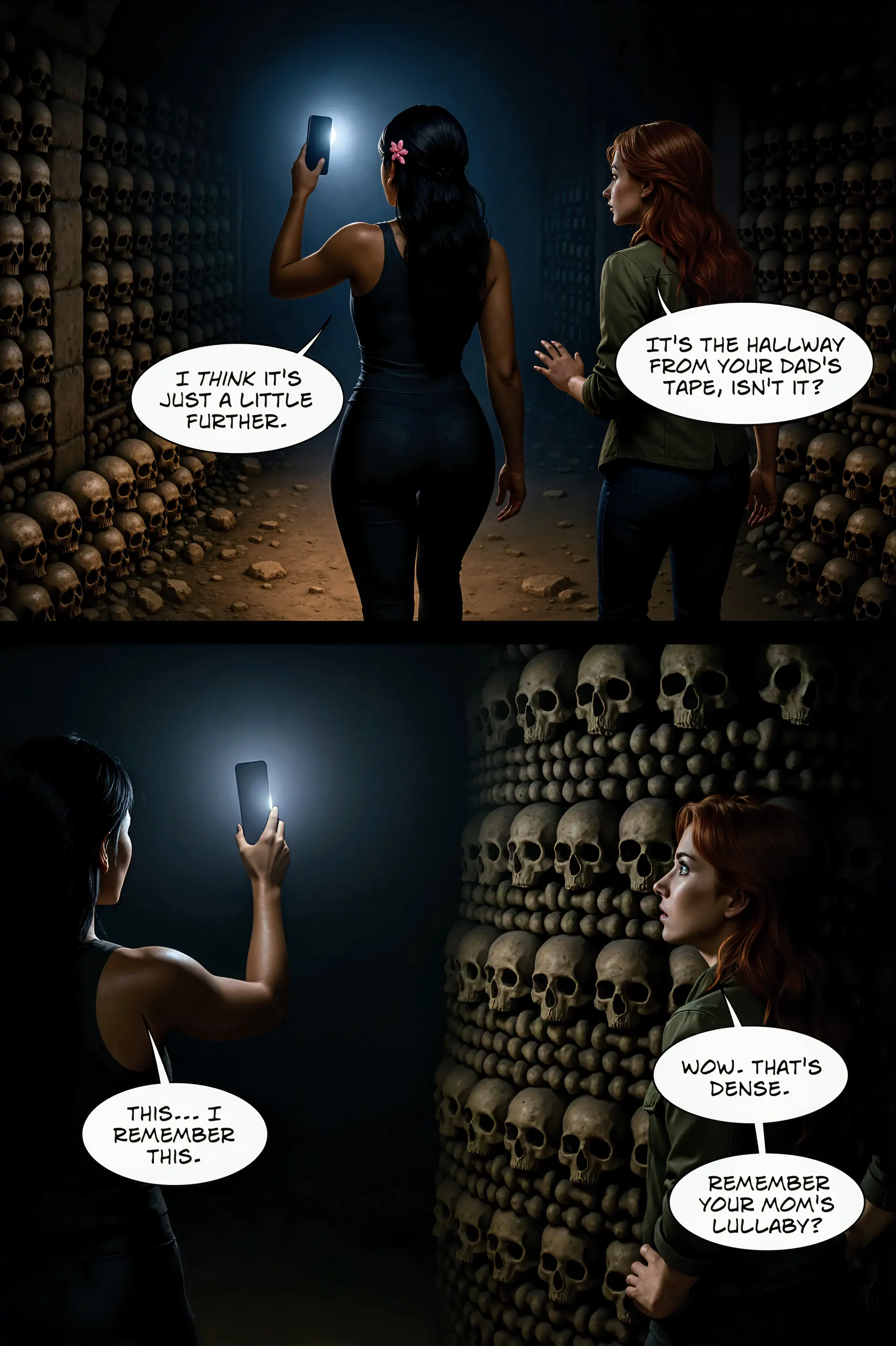 Shanti remembers the hallway (Page 8)