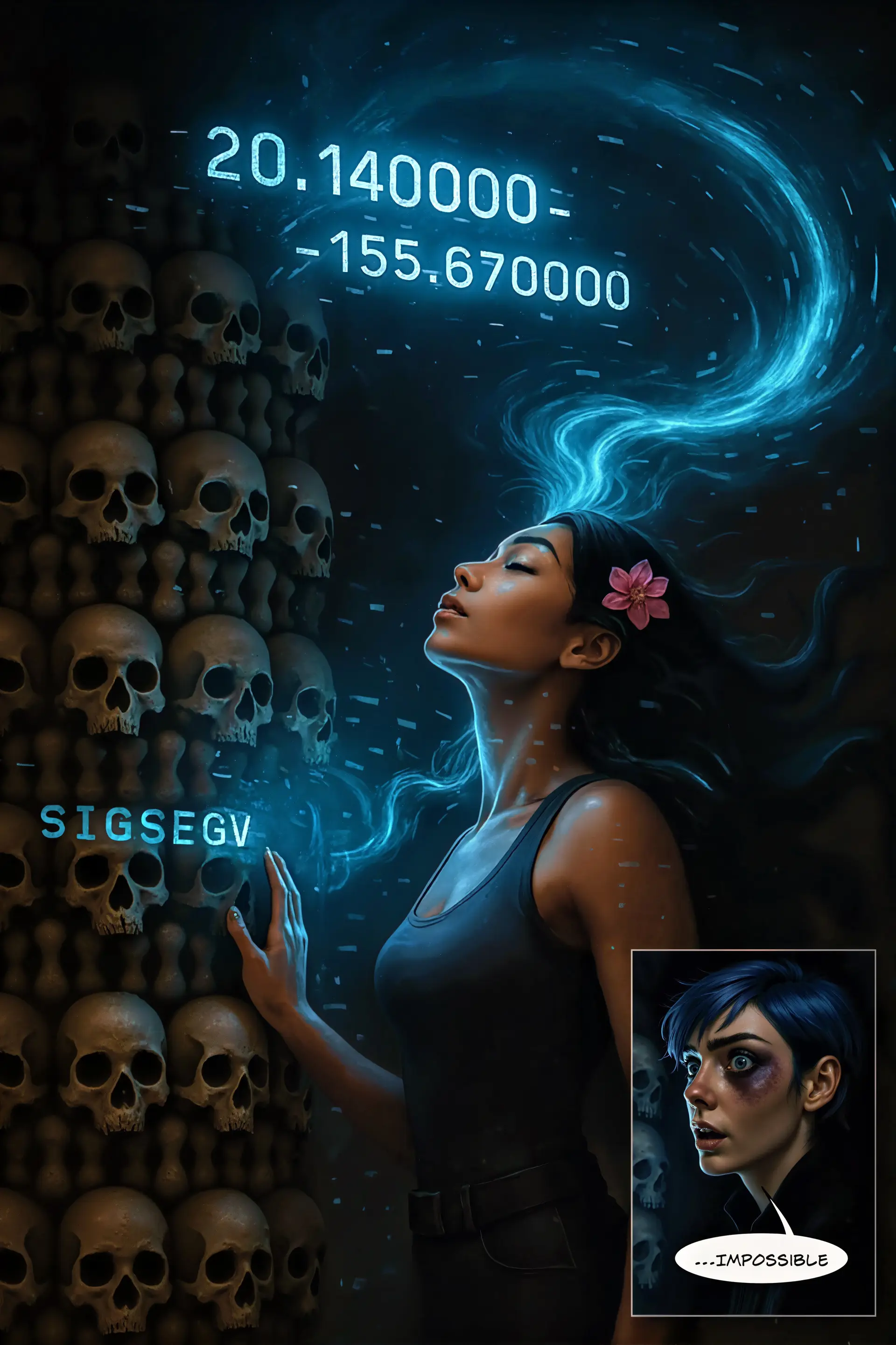 Coordinates bloom from skulls (Page 10)