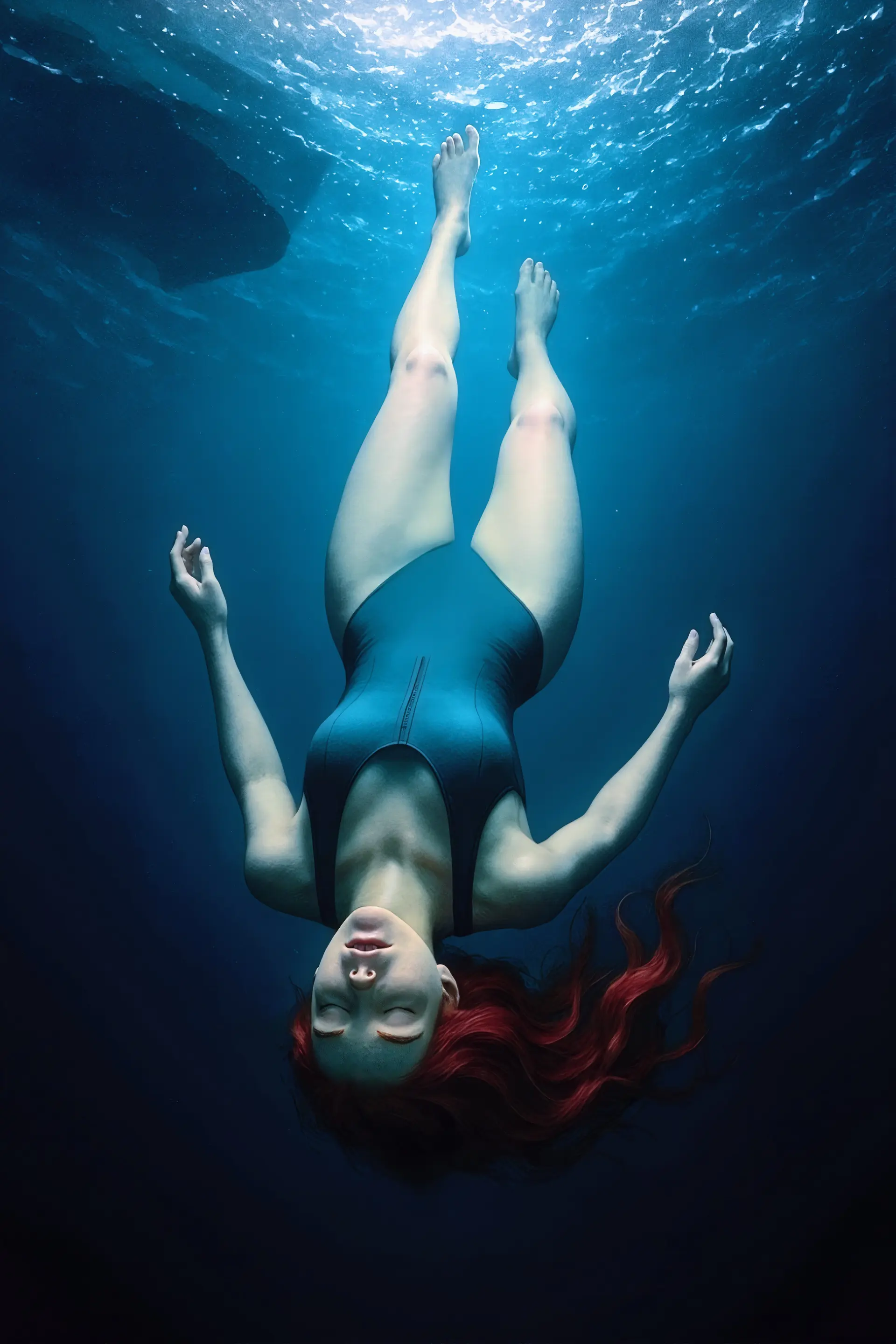 Rowan sinking underwater (Page 10)