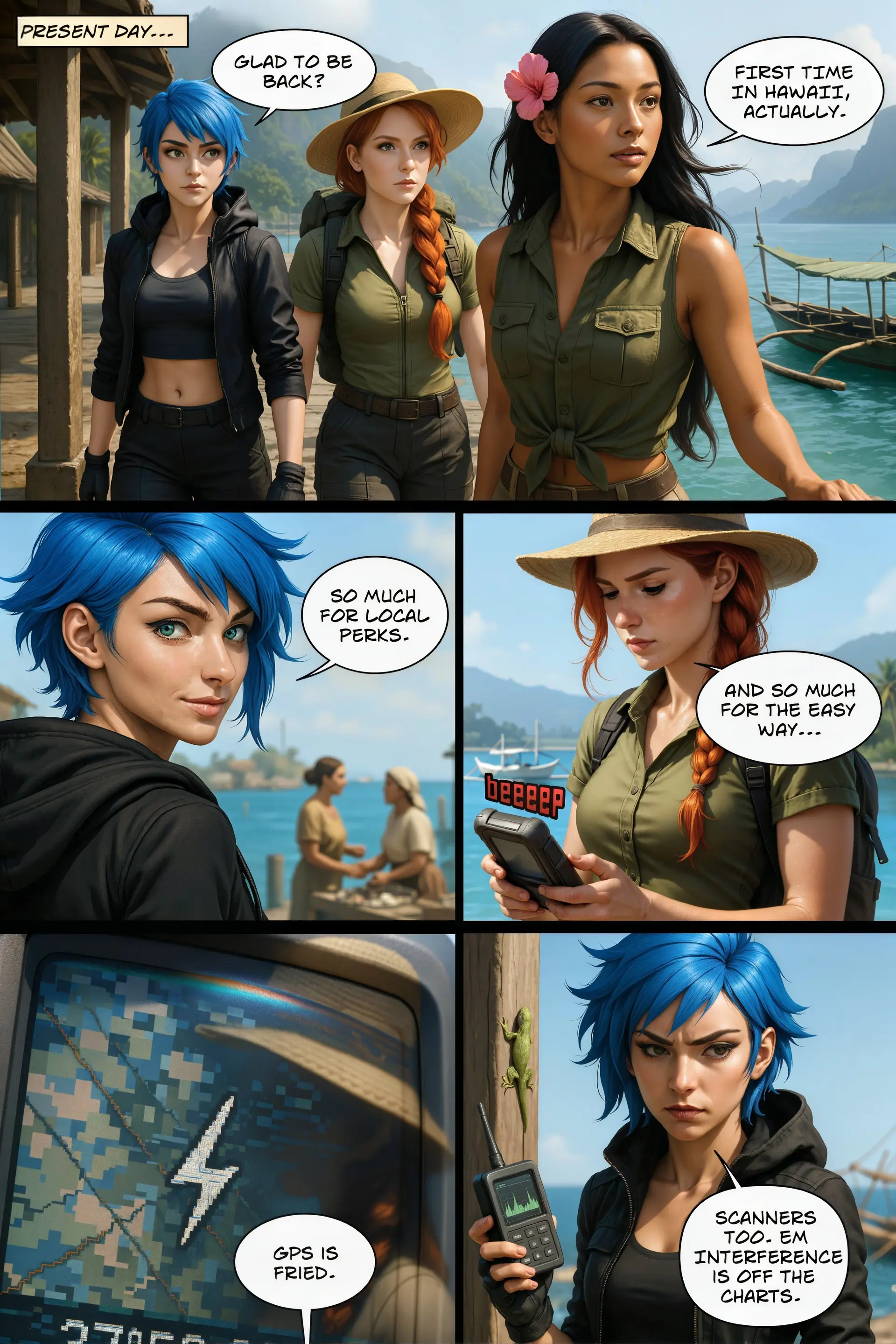 Landfall; new rules; radio silence (Page 5)