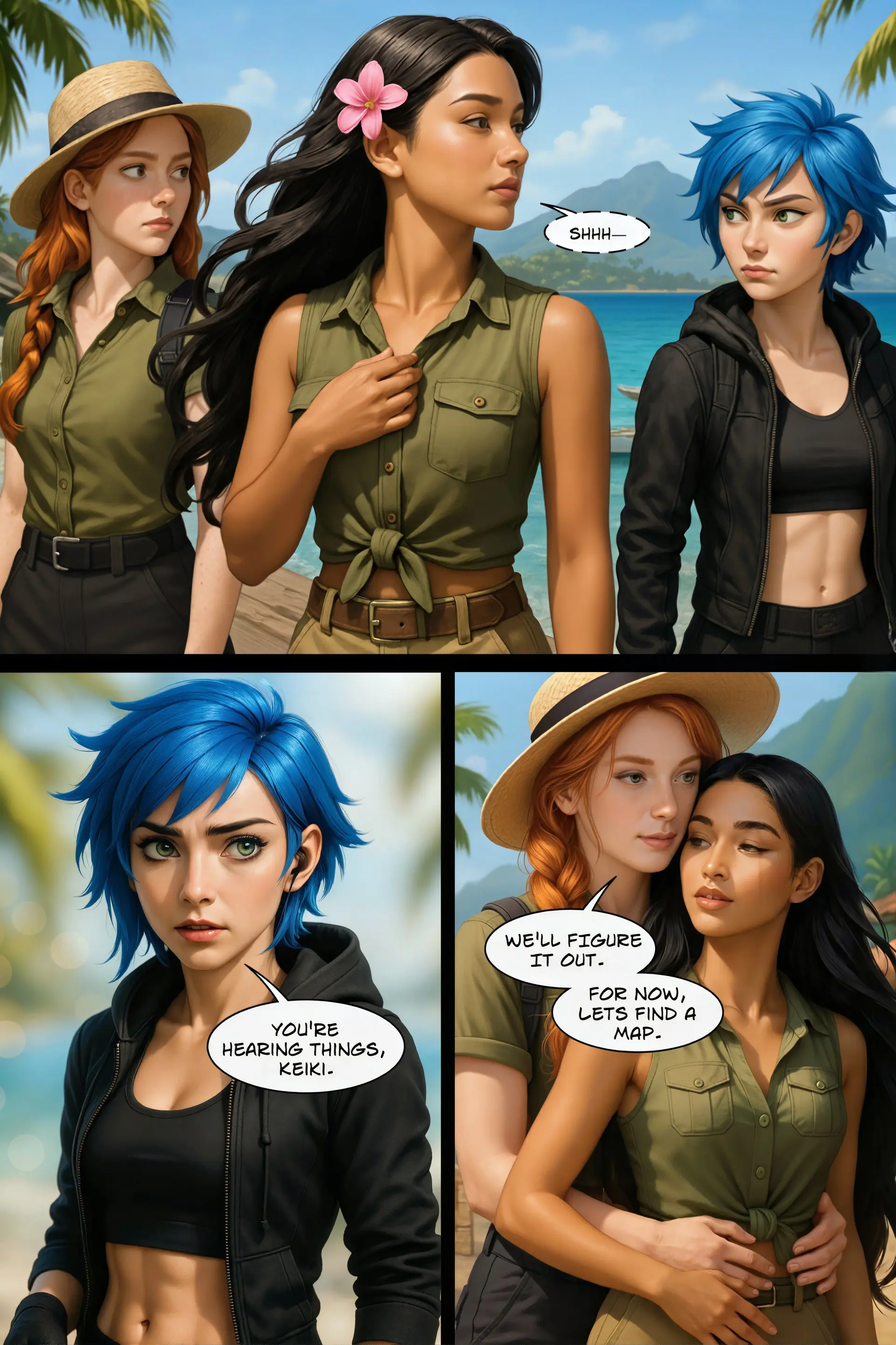 Shanti's pull; plan to get map (Page 7)