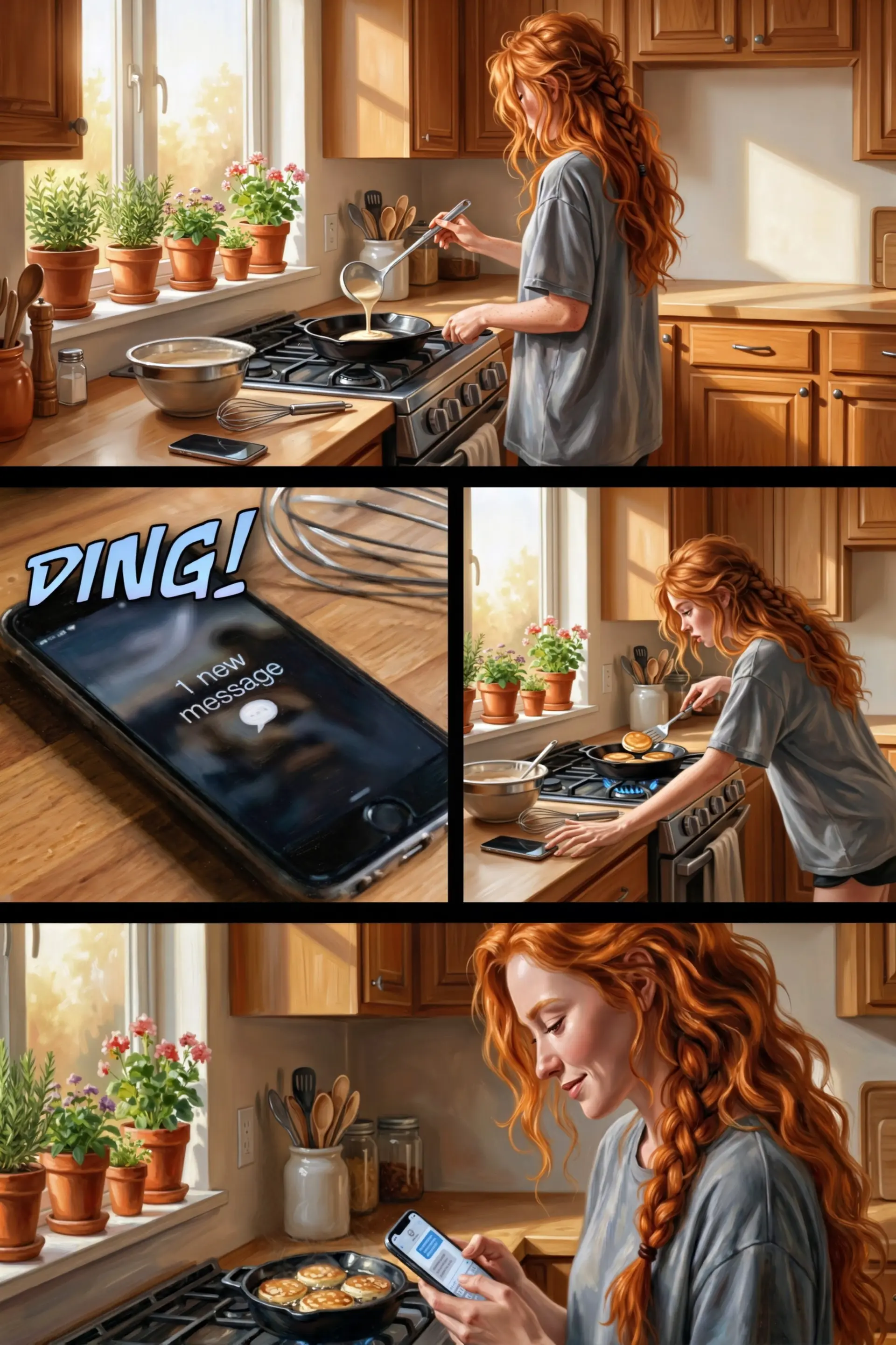 Kitchen - Making Pancakes (Page 7)